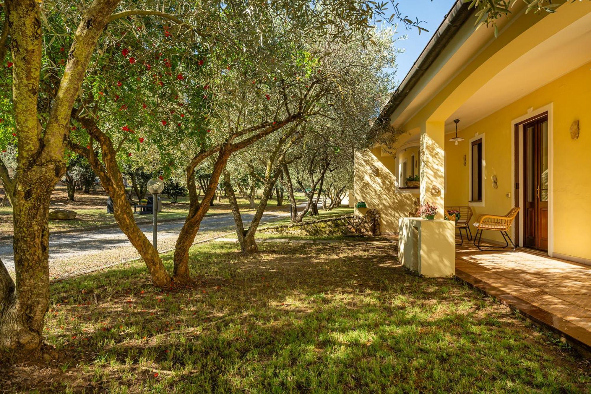 Residenza Parco Degli Ulivi Villa Villamassargia Dış mekan fotoğraf